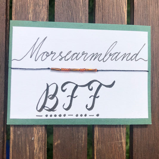 Morsearmband "BFF"