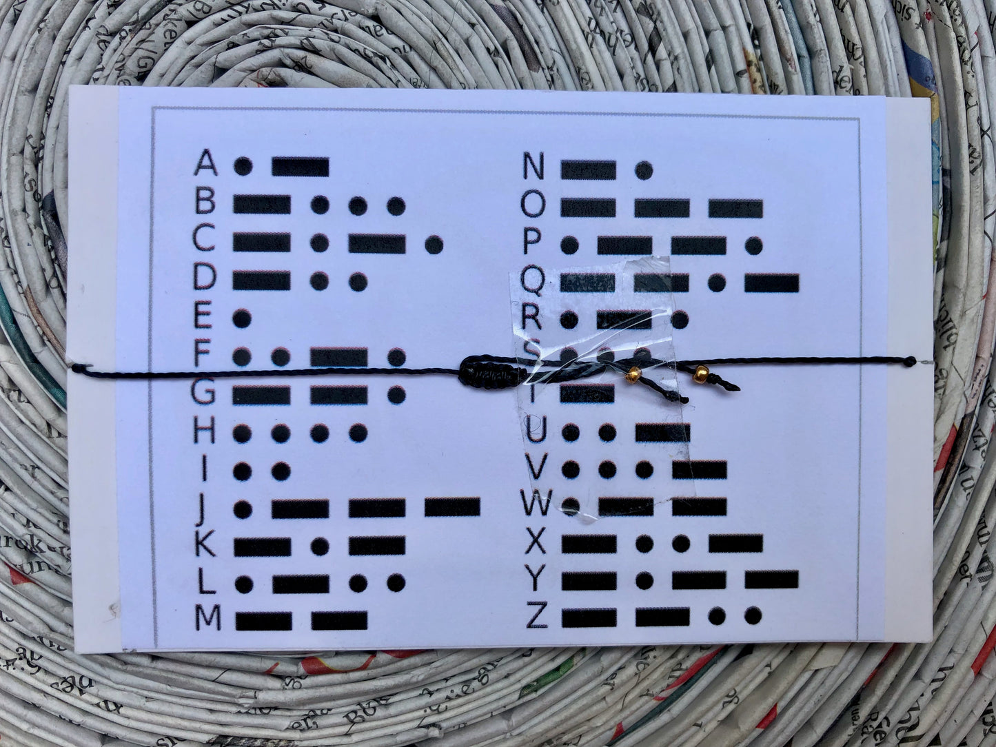 Morsearmband "Keep Going"